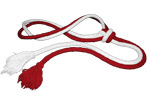Abada Capoeira - Corda Vermelha/Branca